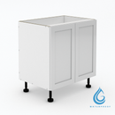 2 Door Base Cabinet - Shaker - Waterproof Outdoor Kitchens