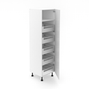 1 Door Pantry Cabinet with 5 Inner Drawer - Shadowline
