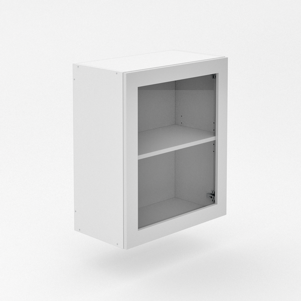 1 Door Top Cabinet with Glass - Poly