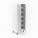 2 Door Pantry Cabinet with 6 Inner Drawer - Poly