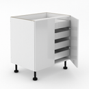 2 Door + 4 Inner drawers - Poly