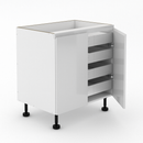 2 Door + 4 Inner drawers  - Shadowline