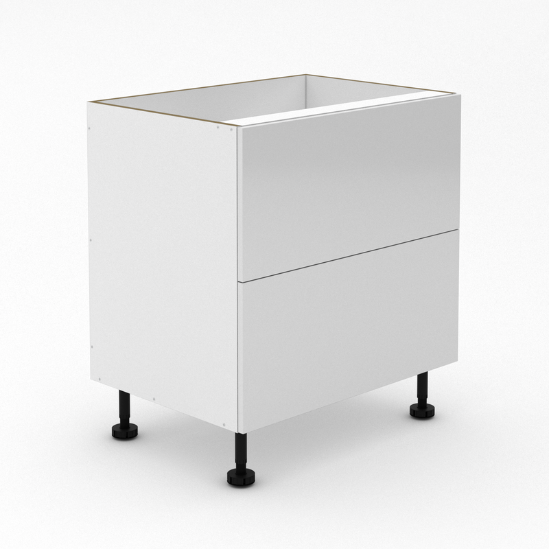 2 Drawer Sink Cabinet - Poly
