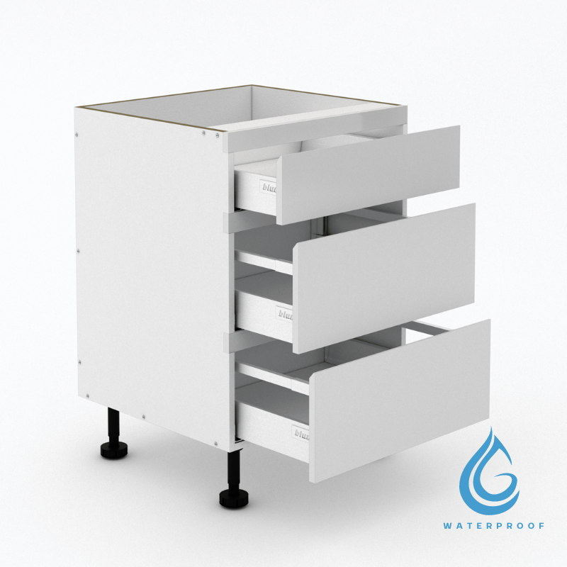 1 small drawer + 2 Pot Drawers Shadowline Outdoor Waterproof