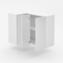 Top 3 Door Corner Cabinet - Poly