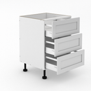 3 Equal Drawers - Shaker