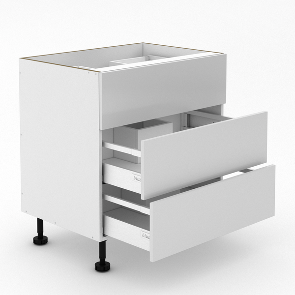 3 Drawer Sink Cabinet - Poly