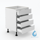 4 Equal Drawers - Shadowline - Waterproof Outdoor Kitchens