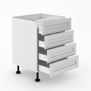 4 Equal Drawers - Shaker