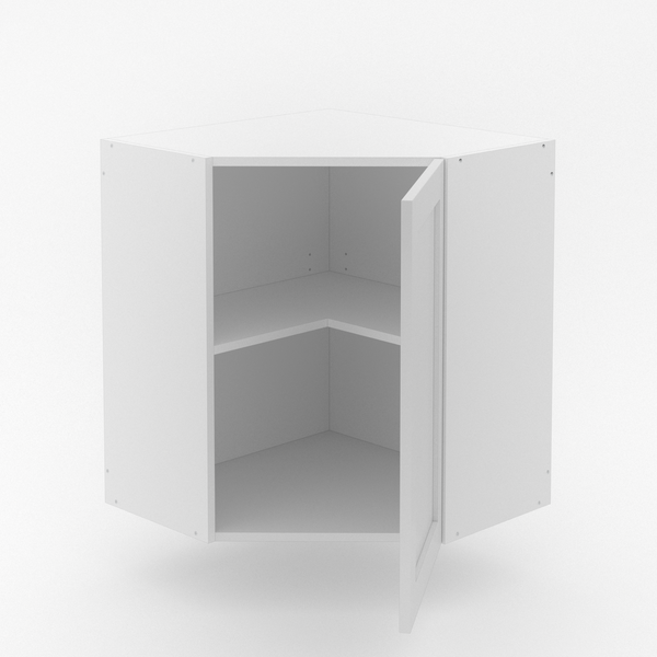Top Angled Corner Cabinet - Shaker