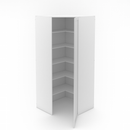 Angled Corner Pantry - Walk in - Shaker