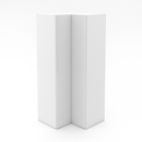 Bi Fold Corner Pantry - Walk in - Shadowline