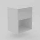 1 Door Microwave Top Cabinet ( Hinged ) - Poly