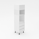Pantry Tower - 3 Drawer + Oven + MW + 2 Doors - Shadowline