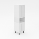 Pantry Tower - 2 Doors + Microwave + 2 Doors - Shaker