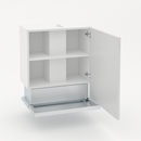 1 Door Slideout Rangehood With Duct Channel - Shadowline