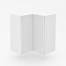 Top Bi Fold Top Corner Cabinet - Shadowline