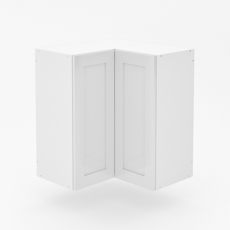 Top Bi Fold Top Corner Cabinet - Shaker