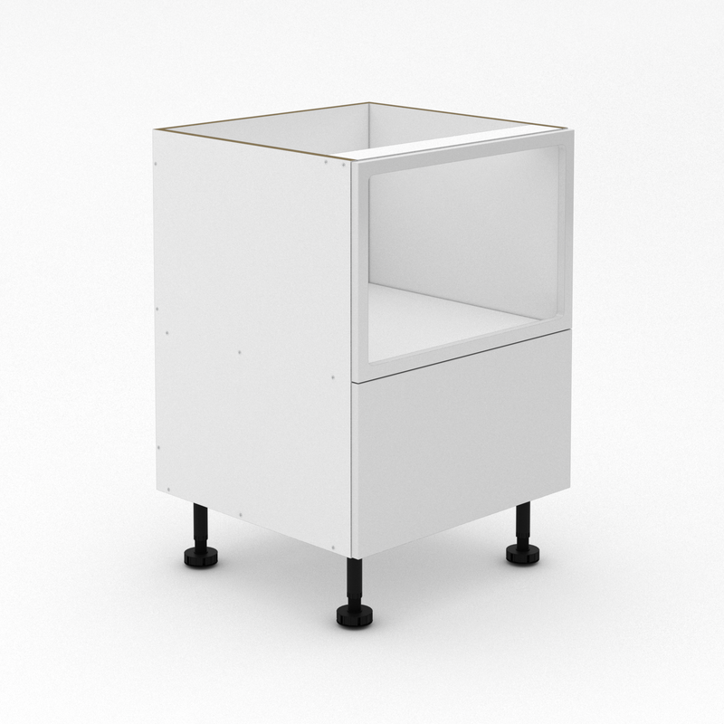 Microwave with 1 Pot Drawer  - Modular Poly